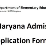 RTE Admission 2023-24 Haryana Online Form